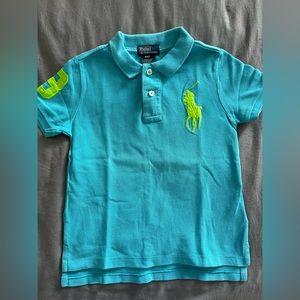 Polo by Ralph Lauren T shirt for kids. Great condition. Color: blue. Size: 4T